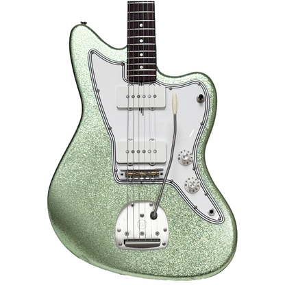 Berly Guitars Jazz Master 7 Up Green Nitro Sparkle