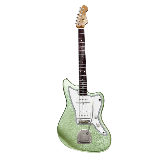 Berly Guitars Jazz Master 7 Up Green Nitro Sparkle