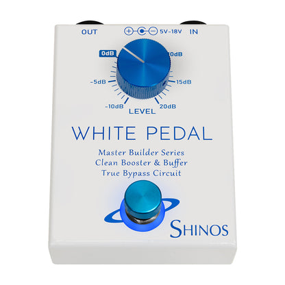 SHINOS EFFECT WHITE PEDAL