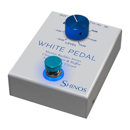 SHINOS EFFECT WHITE PEDAL