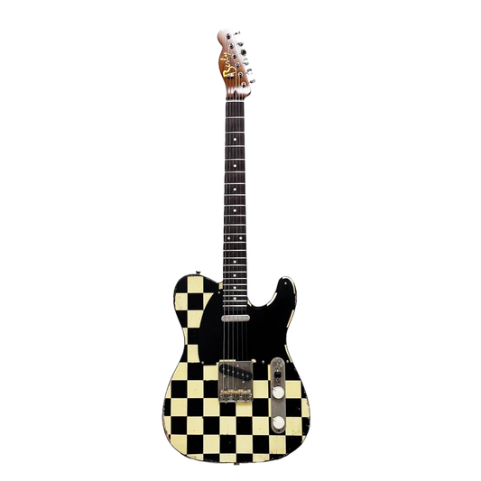 Berly Guitars Checkered Nitro Telli